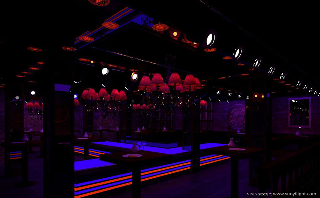IndonesiaComprehensive Solution of Entertainment Lighting System in House Dj Club