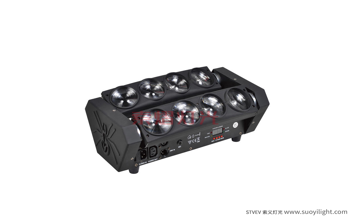 IndonesiaDouble Row 4 Blinder LED Spiders Light 